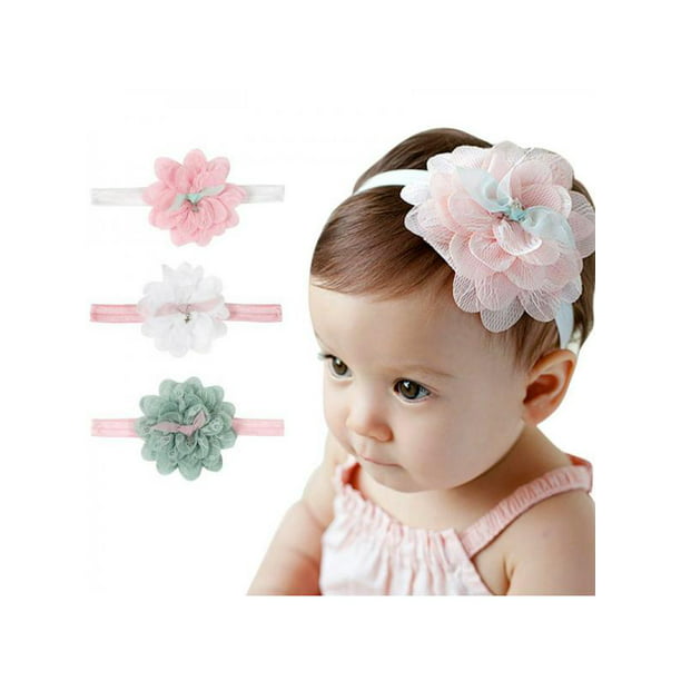 2 PC Lovely Fruit Flower Princess Hair Tie Baby Girls Headdress Hair Accessories
